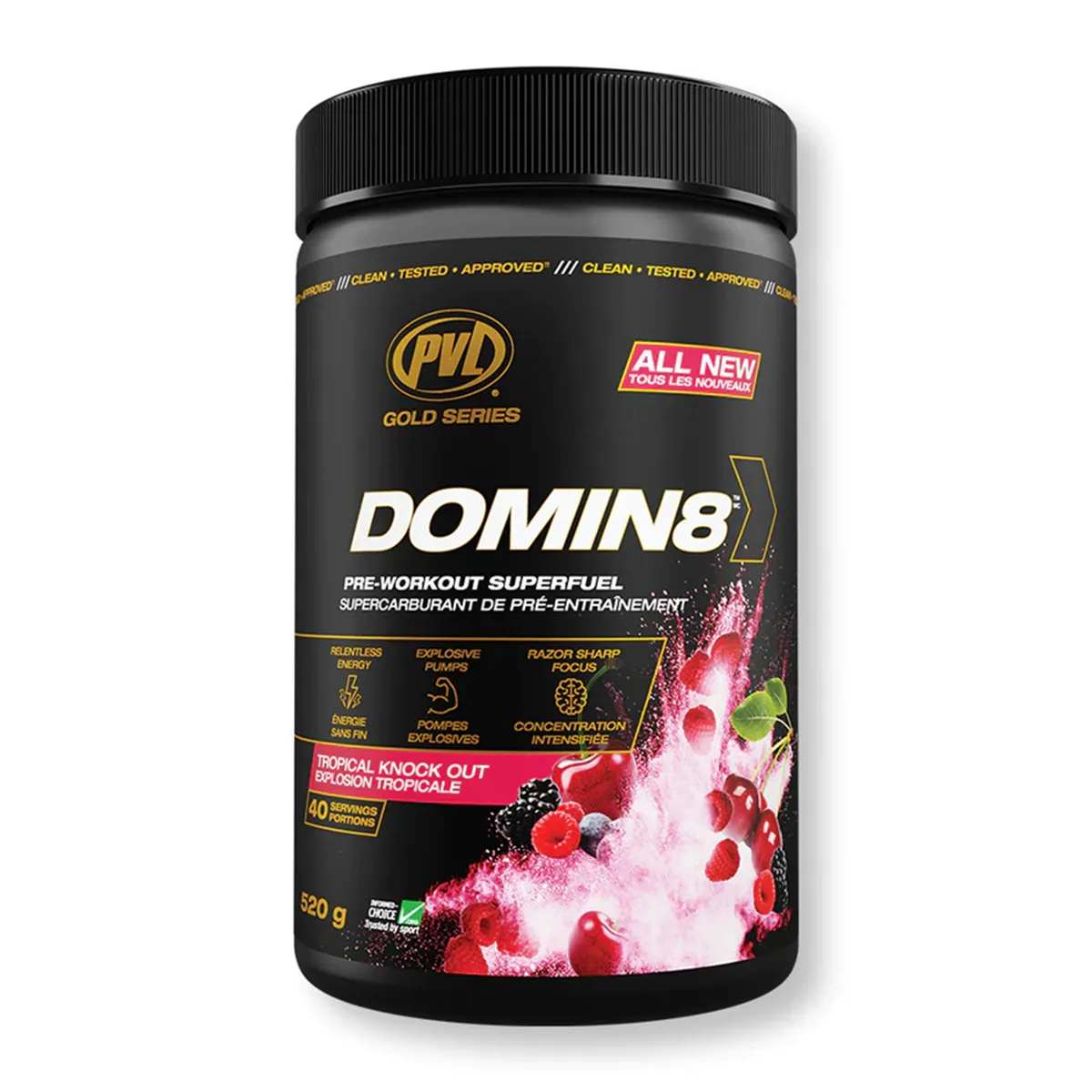 Domin8 / Tropical Knock Out / 40srv
