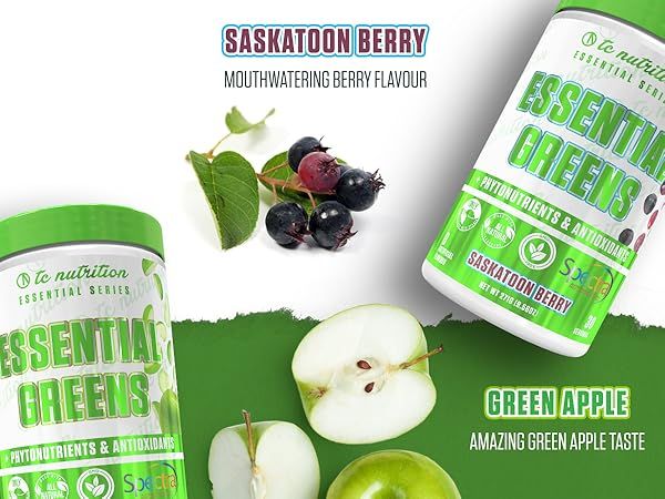 Essential Greens / Saskatoon Berry