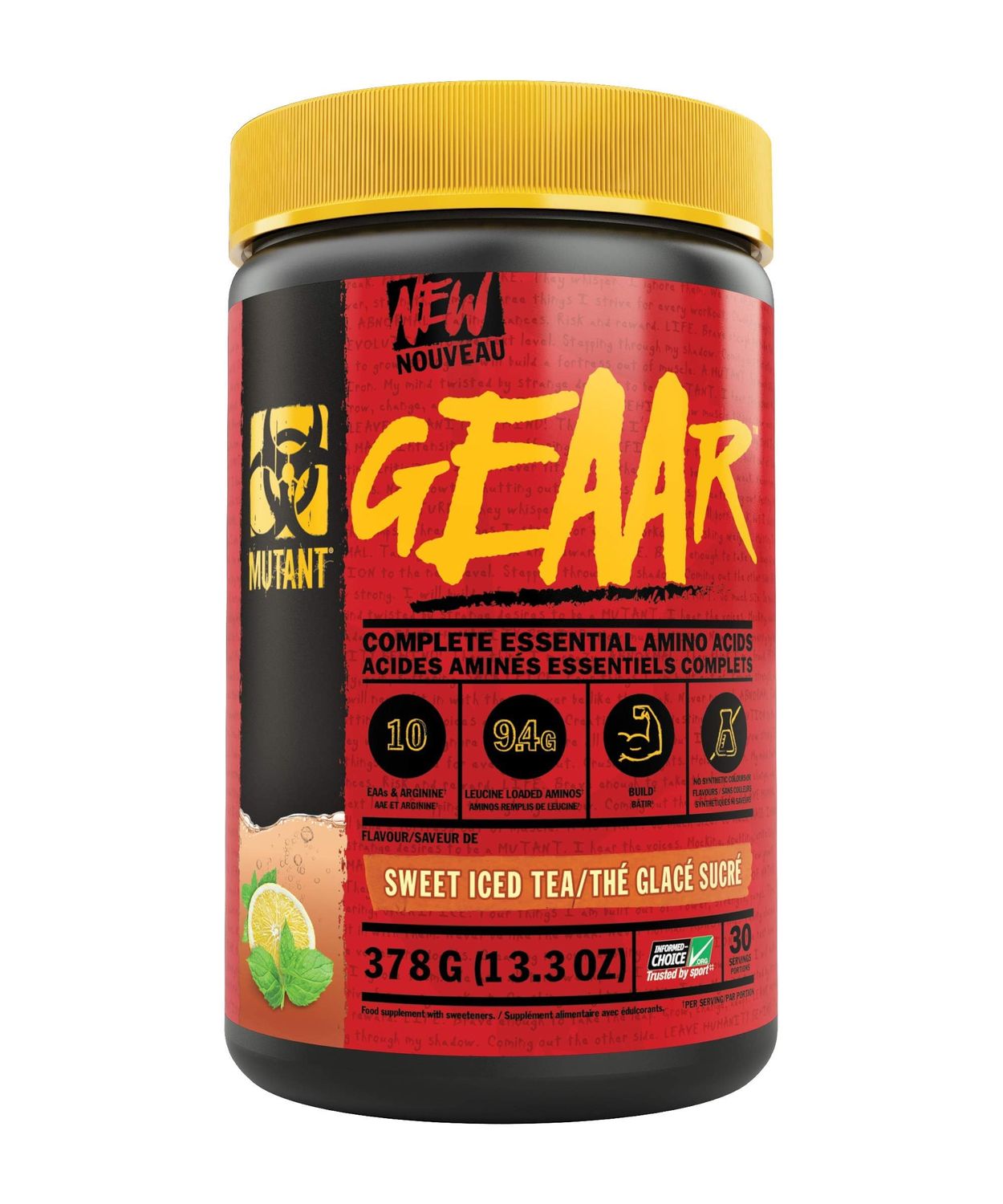 Mutant GEAAR / Sweet Ice Tea / 30srv