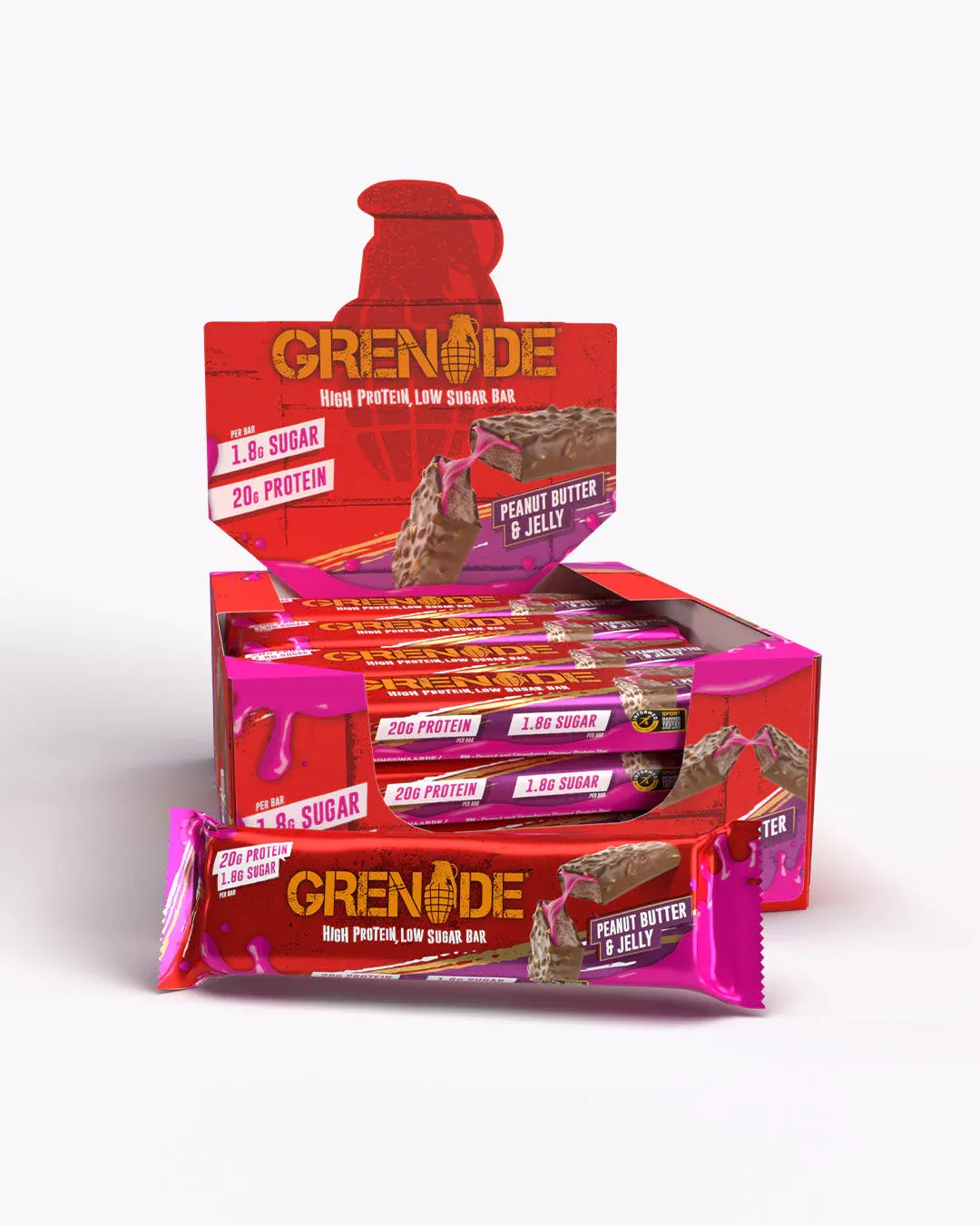 Grenade Bar / Peanut Butter and Jelly