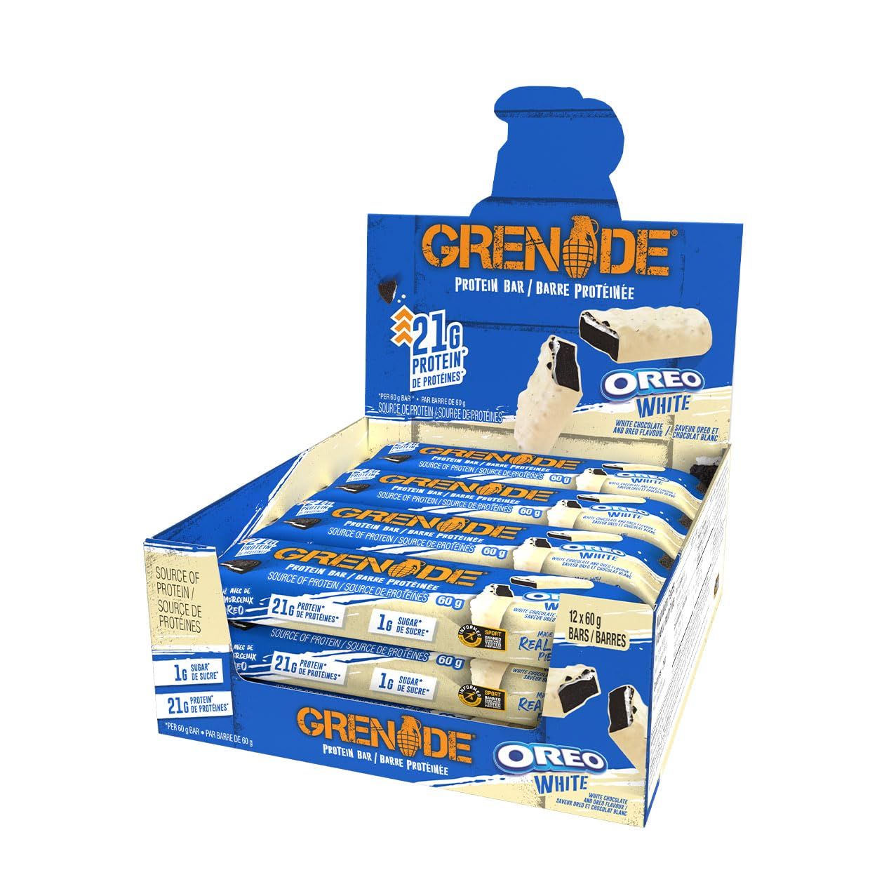 Grenade Bar / White Oreo