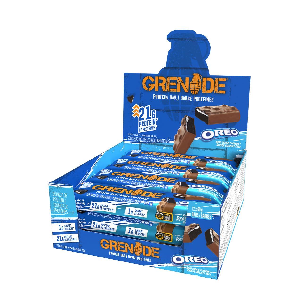 Grenade Bars Box / Oreo