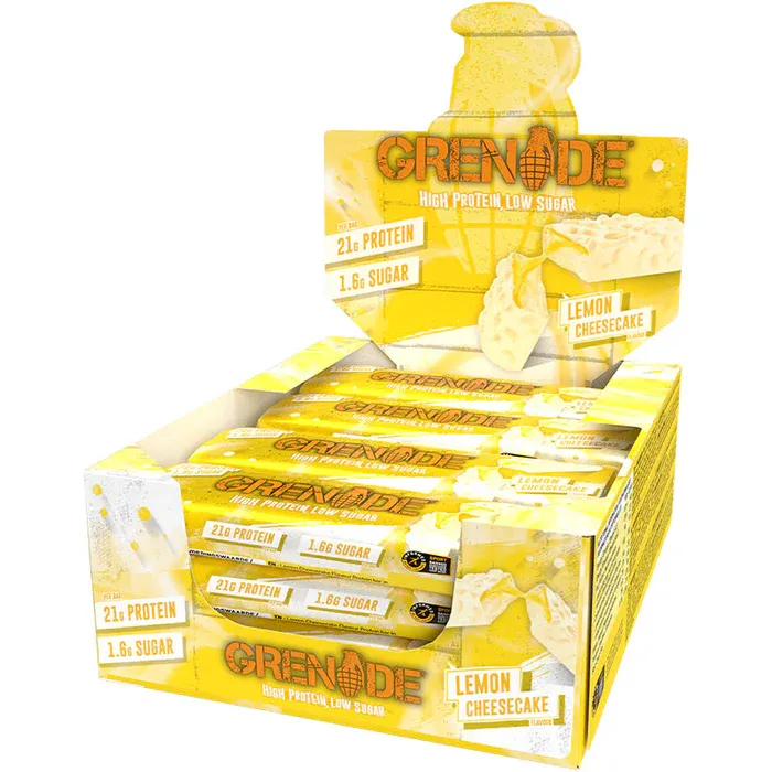 Grenade Bars Box / Lemon cheesecake
