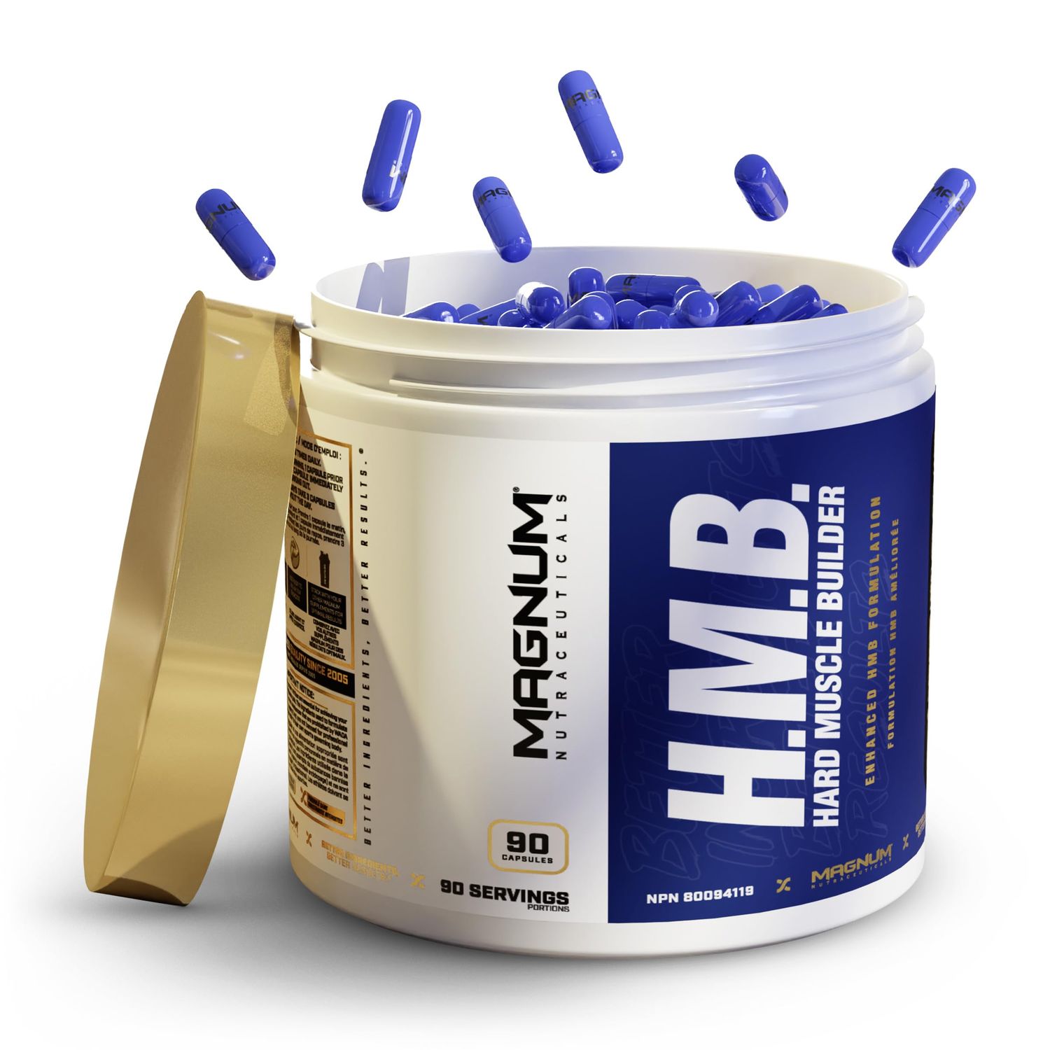 Magnum HMB / 90 Capsules / Unflavored
