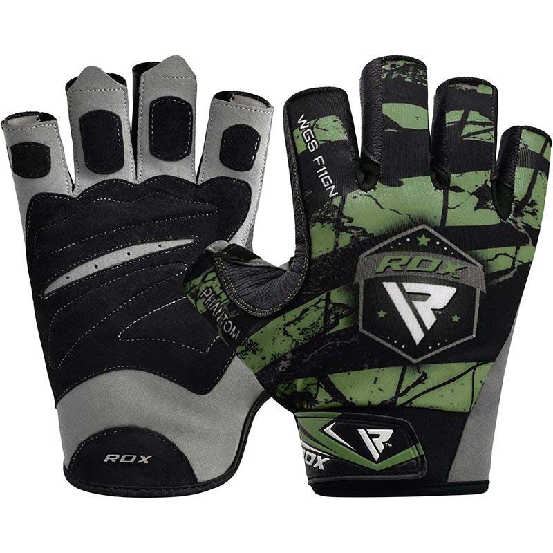 Gym Gloves Sumblimation F11 / Green / Medium