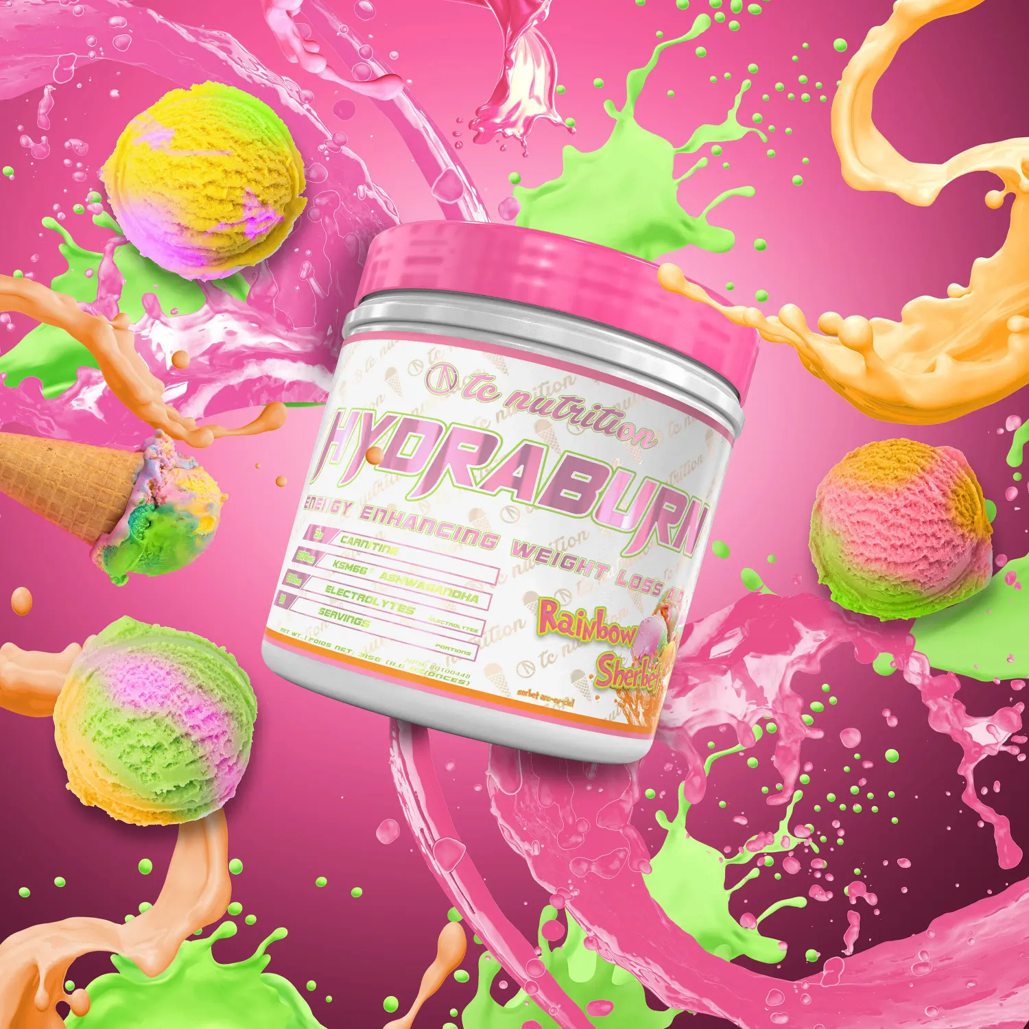 Hydraburn / Rainbow Sherbet