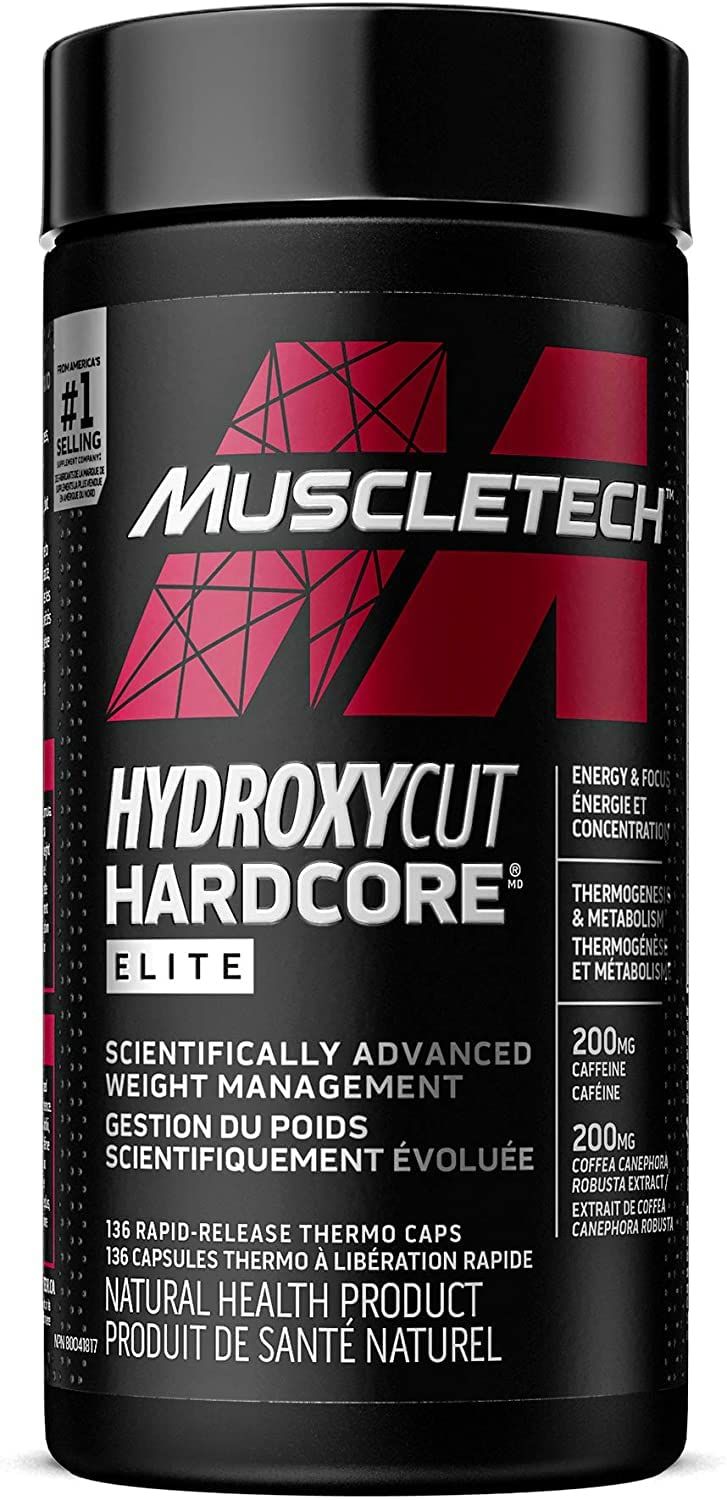 Muscletech Hydroxycut Hardcore Elite / 136 Cap / Unflavored