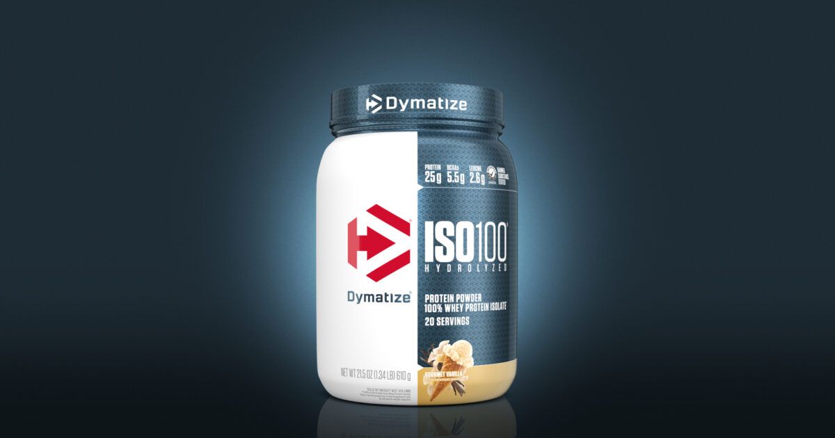 Dymatize / Iso 100 / Gourmet Vanilla / 5LBS