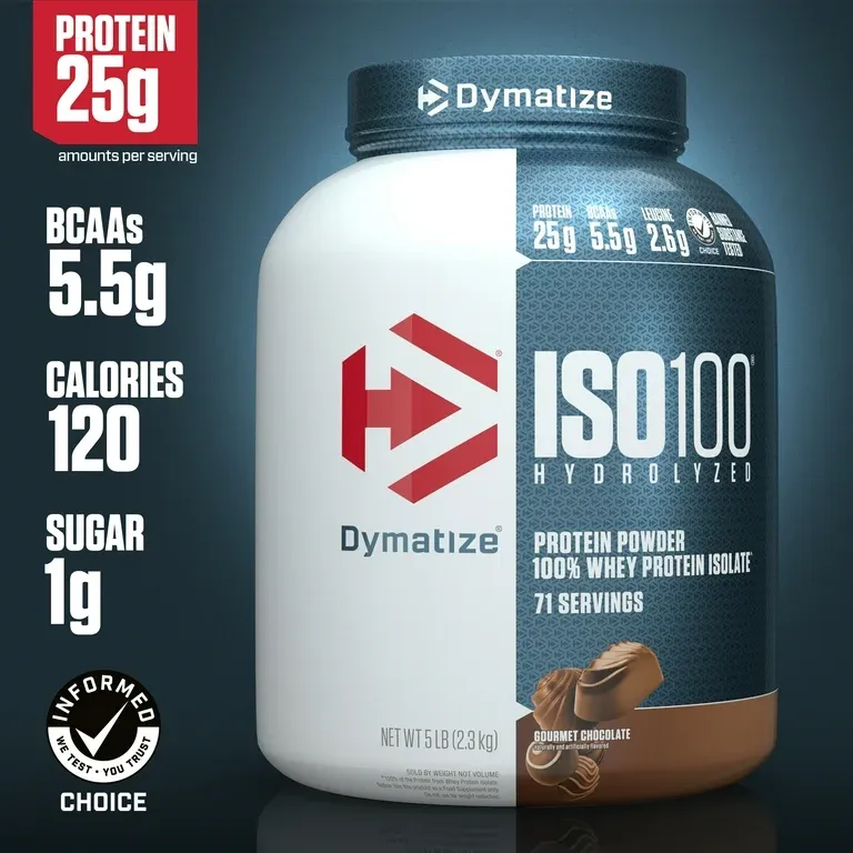 Dymatize / Iso 100 / Gourmet Chocolate / 5LBS