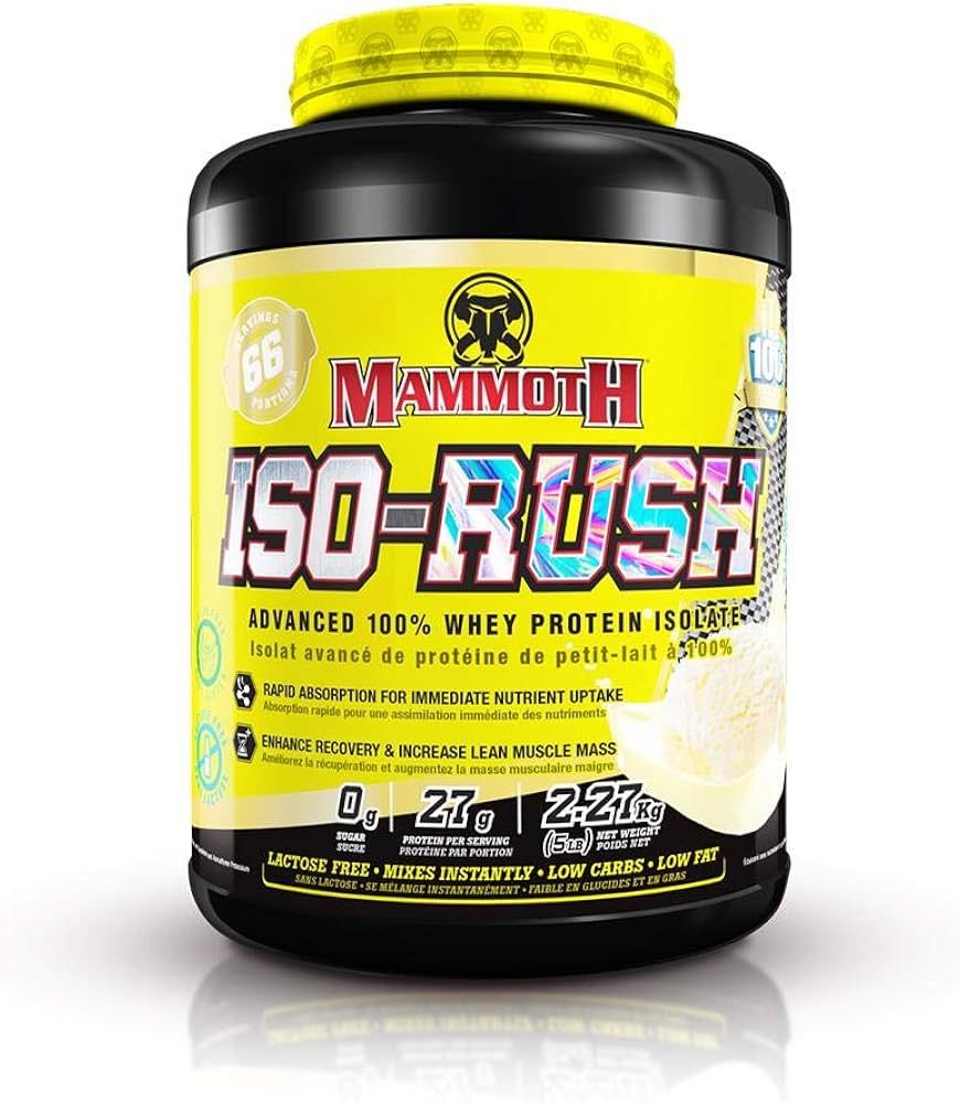Iso Rush / Vanilla / 5lb