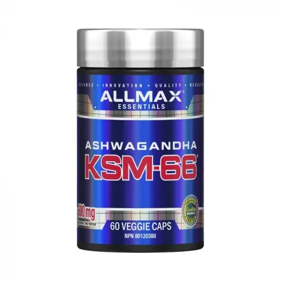 All Max / KSM66 / 60 Veggie Caps / Unflavored