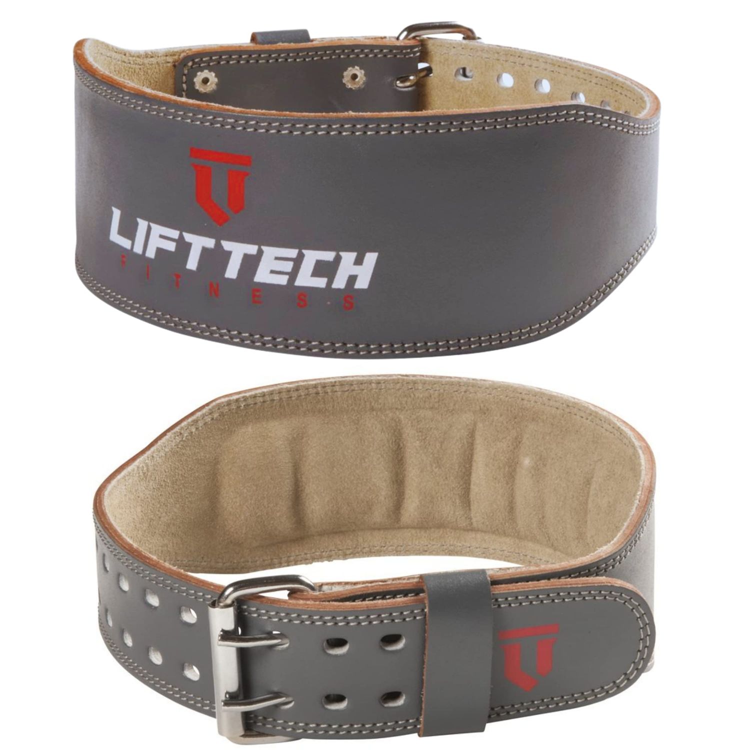 Lifttech Leather Belt Grey / Small