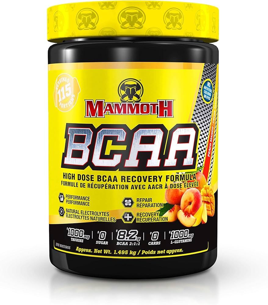 Mammoth BCAA / Peach Mango / 40srv