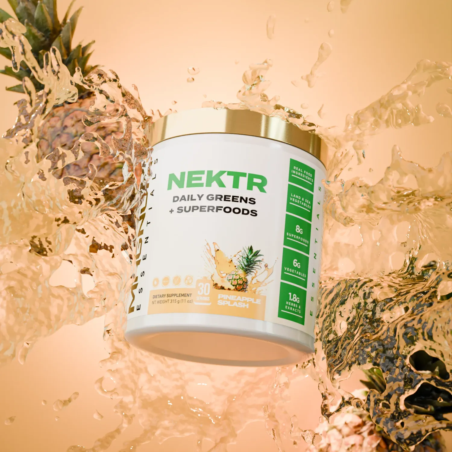 Nektr Daily Greens / Pineapple