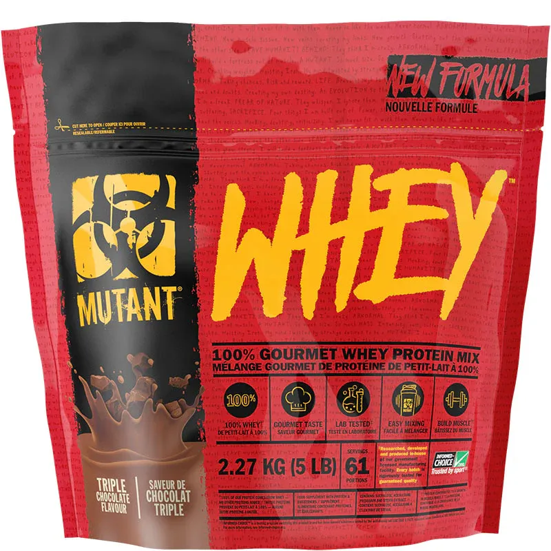 Mutant Whey / Triple Chocolate / 5LBS