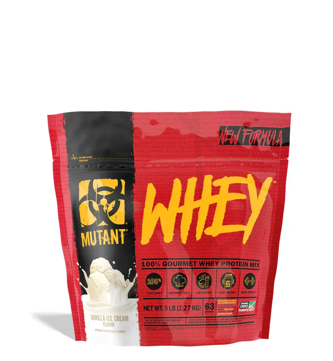Mutant Whey / Vanilla Ice Cream / 5LBS