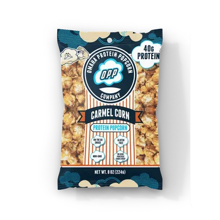 Omaha Protien Popcorn / Caramel Corn