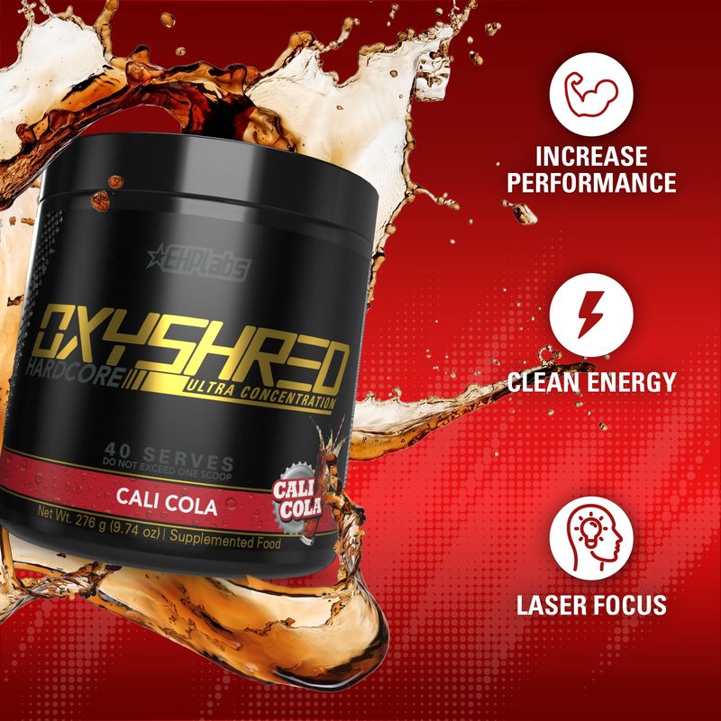 Oxyshred Hardcore / 40 Servings / Cali Cola