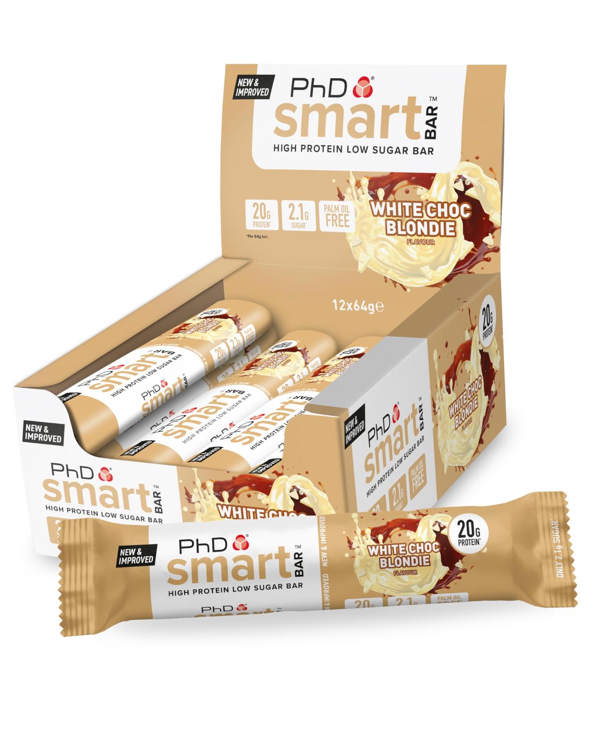 PHD SmartBar / White Chocolate Blondie