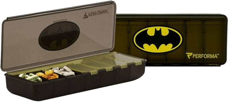 Batman 7 Day Vitamin Storage