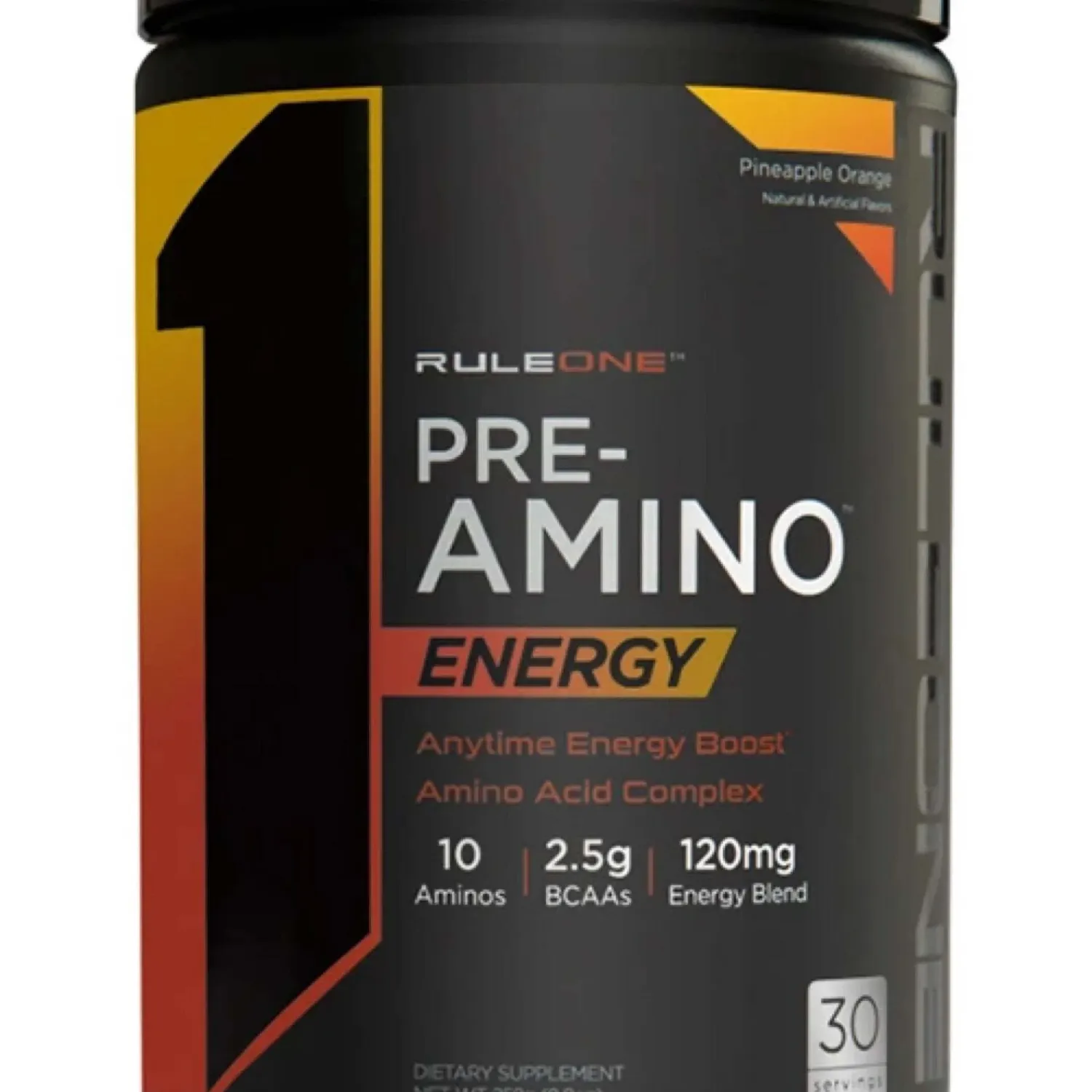 Rule 1 Pre Amino Energy / Pineapple Orange / 30srv