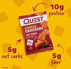 Quest Cheese Cracker / Cheddar Blast / 1 Bag