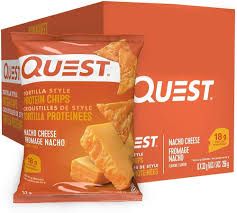 Quest Tortilla Chips Box  / Nacho Cheese