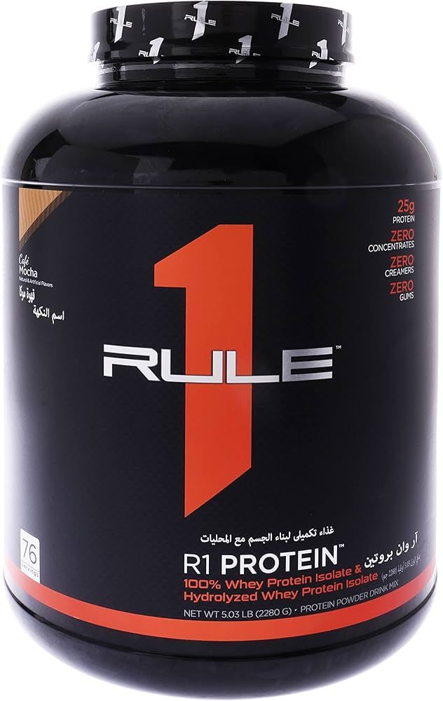 Rule 1 Isolate / Cafe Mocha 5lbs