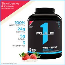 Rule 1 Blend Protein/ Strawberries and cream / 5LBS