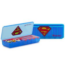 Superman 7 Day Vitamin Storage