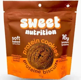 Sweet Nutrition Cookies/Chocolate Peanut Butter