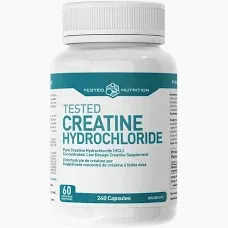 Tested Creatine HCL / 240 Caps