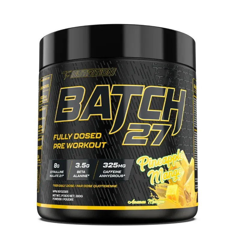 Batch 27 / 40 Servings / Pineapple Mango