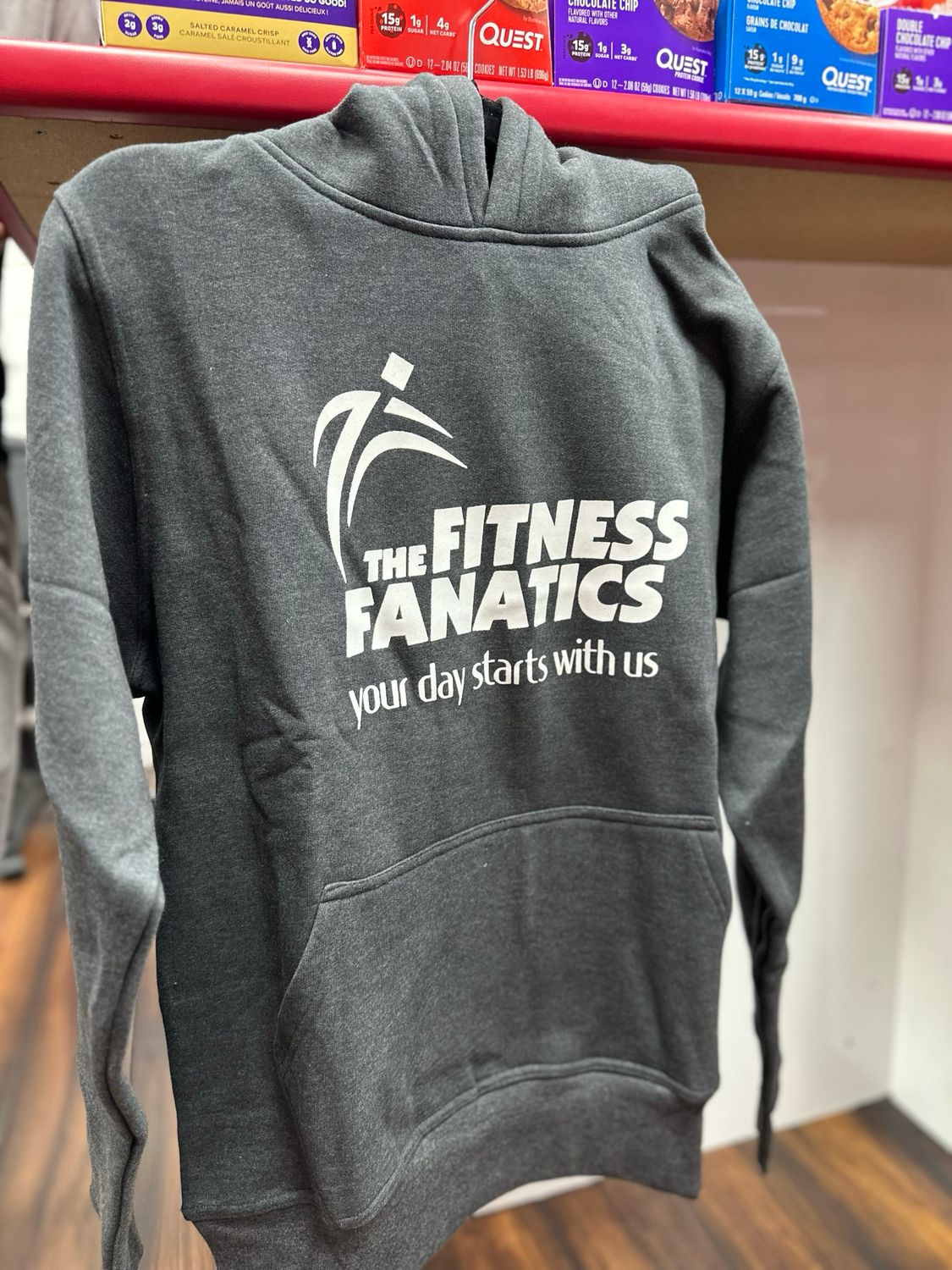 hoodie / Dark Grey / Large