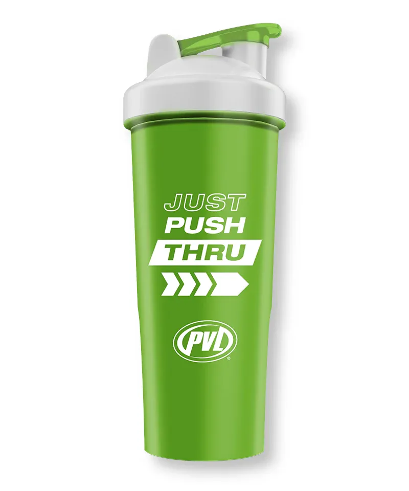 Pvl Shaker Cup / Green/ Just Push Thru
