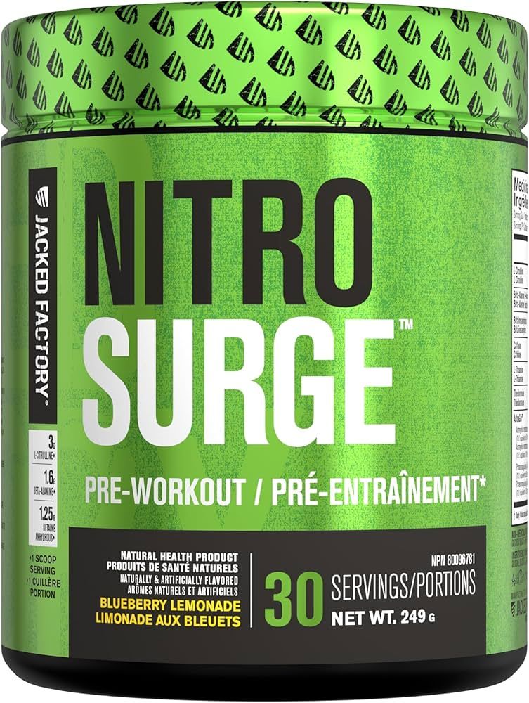 Nitrosurge Preworkout / Blue Lemonade / 30srv