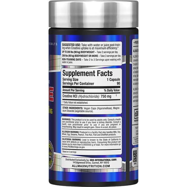 All Max Creatine HCL