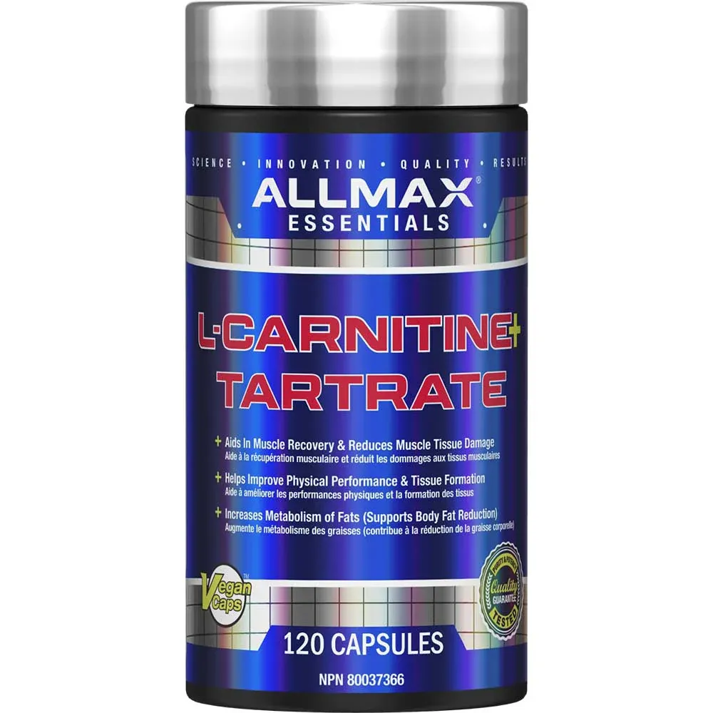 All Max L Carnitine + Tartrate 120 Ct