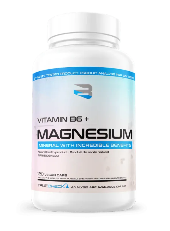 Believe / Vitamin B6 + Magnesium / 120 Vegan Caps