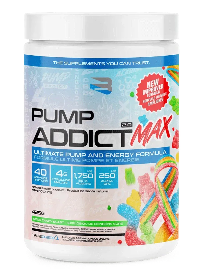 Believe Pump Addict Max / Sour Candy Blast