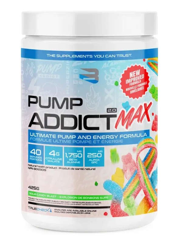 Believe Pump Addict Max / Sour Candy Blast