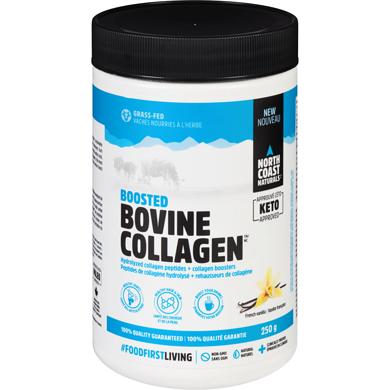 North Coast / Boosted Bovine Collagen / French Vanilla / 250g