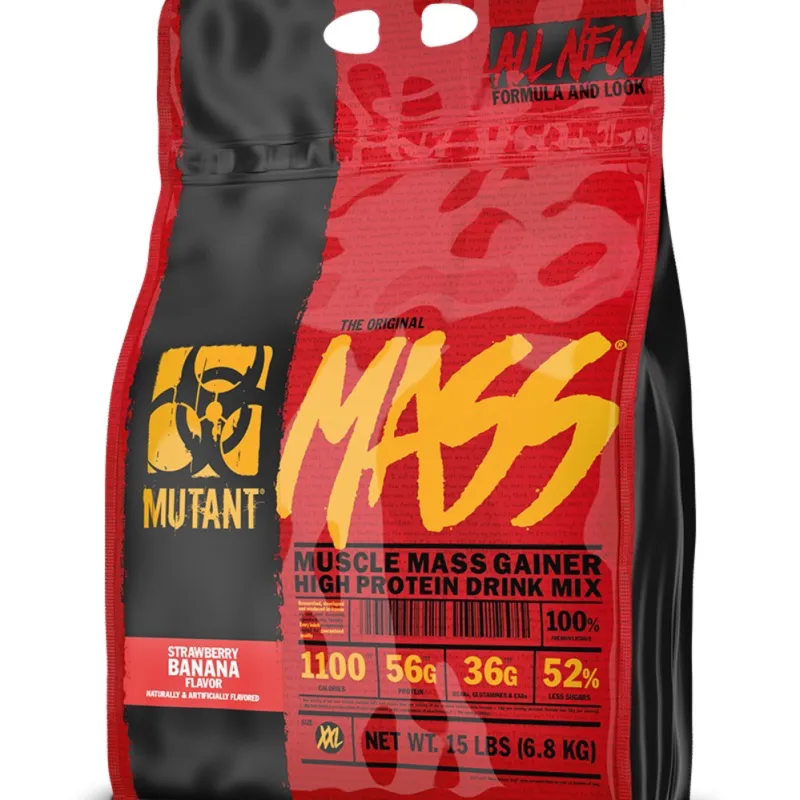Mutant Mass /Strawberry banana / 15LBS