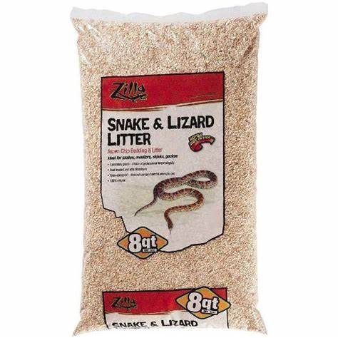 ZILLA BEDDNG ASPEN CHIP LITTER 8QT