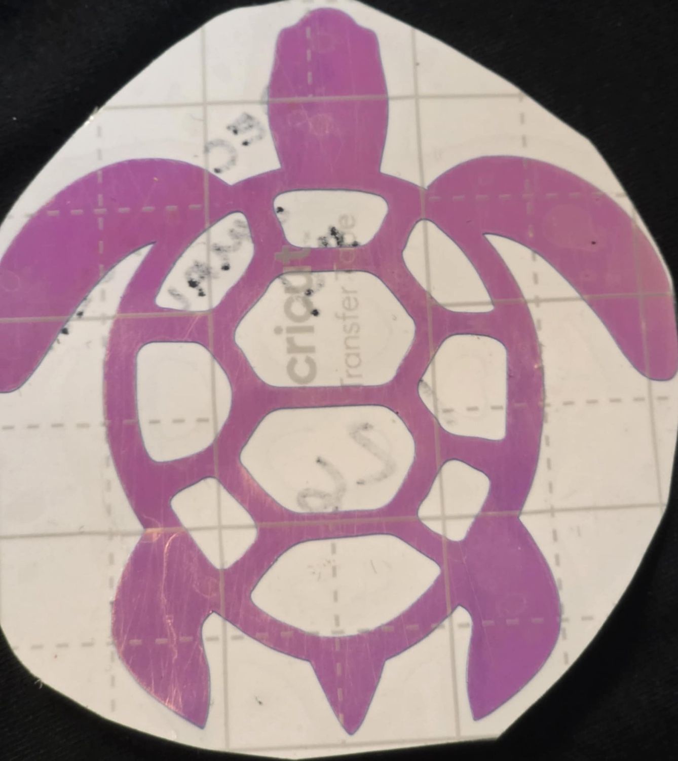 Decal Turtle, Size: Small Approx 4&quot;, Colour: Green &amp; Orange