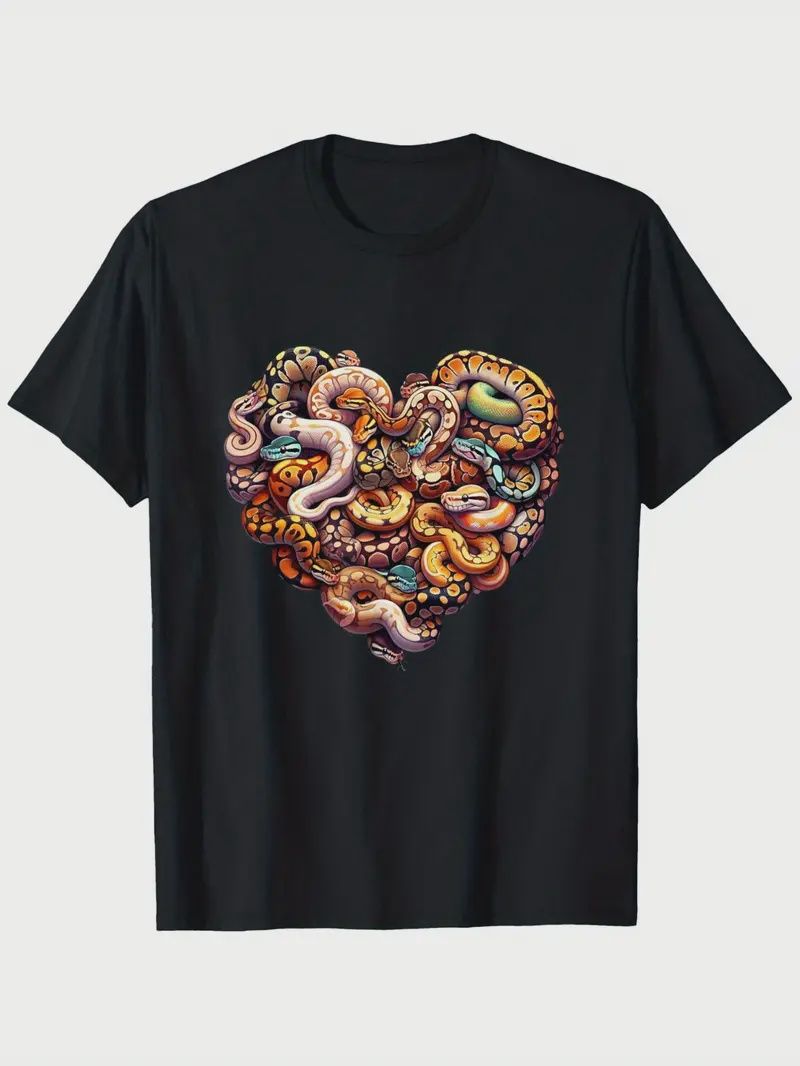 &quot;Heart Of Ball Pythons&quot;  T Shirt, Size: XLarge
