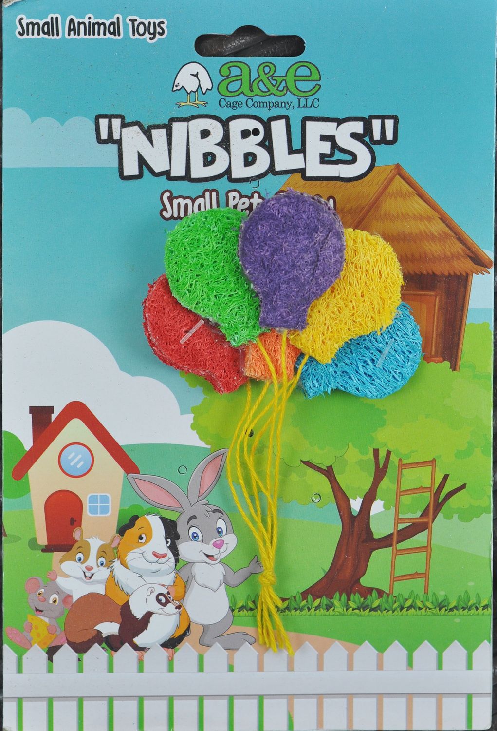 A&amp;E &quot;Nibbles&quot; Loofah Baloons NB021