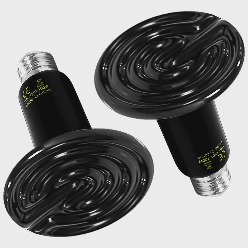 CERAMIC BULB 100W  2 Pk