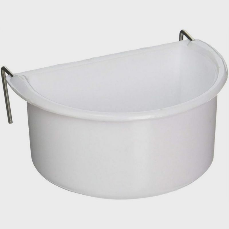 BIRD FEEDING CUP PLASTIC