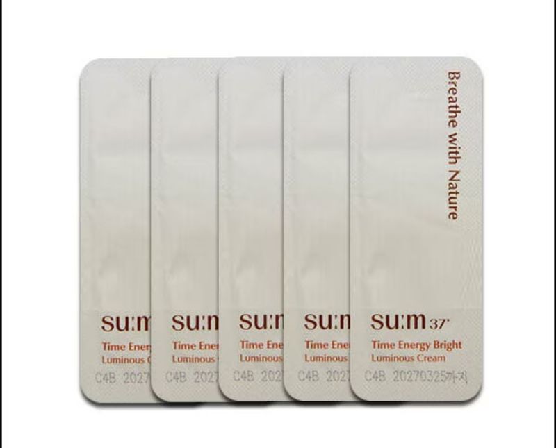 Su:m37 Time Energy Bright Luminous Cream 60 шт × 1 мл